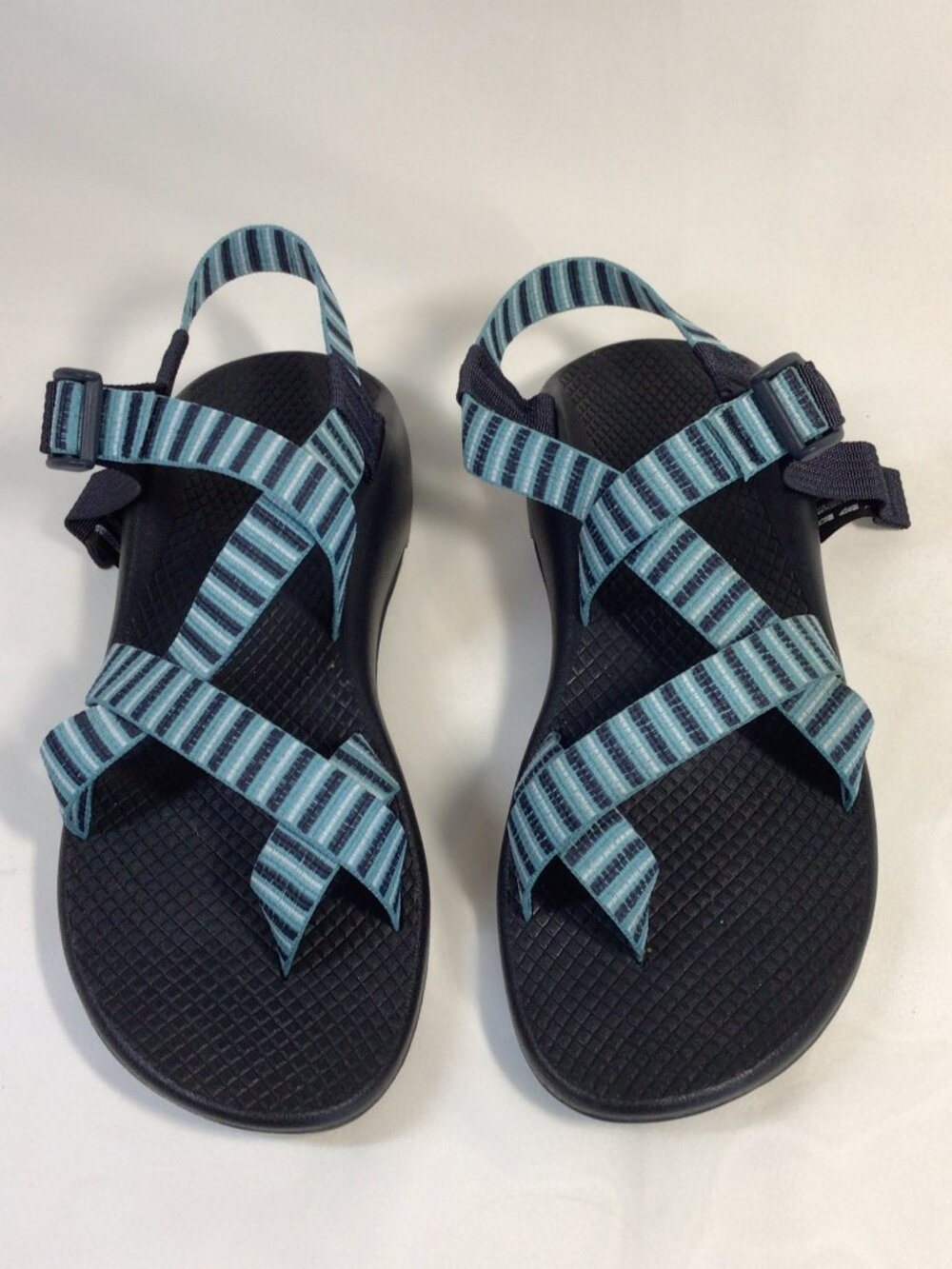 Chaco Sandals Z/2 Blue Stripe Women Size 8 NEW